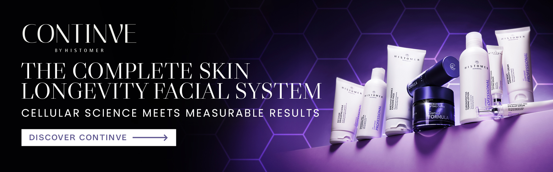 CONTINVE Facial Longevity System desktop banner